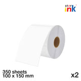 Starink A6 Size 100*150mm Thermal Label Sticker / Air Waybill Label 350pcs per roll Thermal paper Thermal sticker