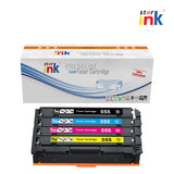 Starink 055 Black Cyan Magenta Yellow Standard Toner Cartridge use