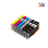 Starink PGI 750 PGBK CLI 751 Black Cyan Magenta Yellow Grey Ink