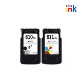 Starink PG 810XL CL 811XL Black Cyan Magenta Yellow High Yield Ink Cartridge