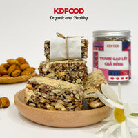 KDFOOD Brown Rice Bar - Mixed Nuts & Pork Floss